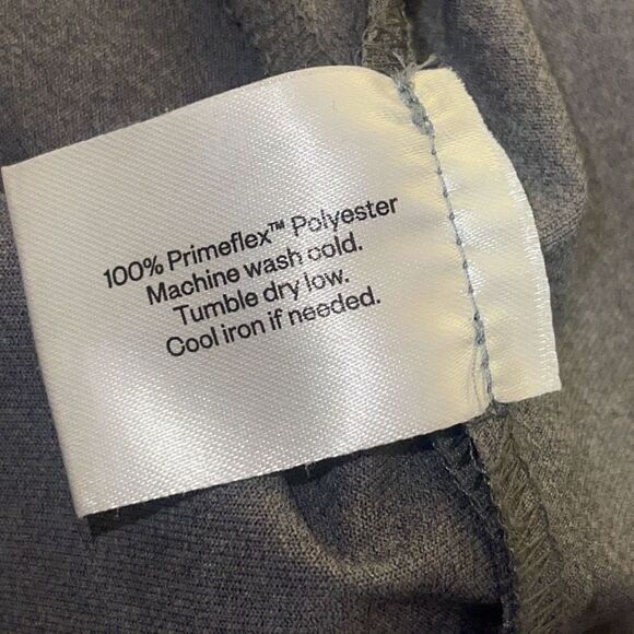 Ministry Of Supply Kinetic Sleeveless V Neck Side Slit Shift Dress Gray Size 14 - Picture 9 of 12